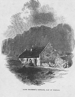 Kate Kearney s cottage, Gap of Dunloe, from the Illustrated London News.gif